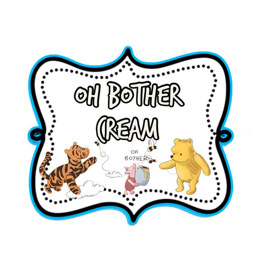 Oh Bother Cream Woven Retail Fabric