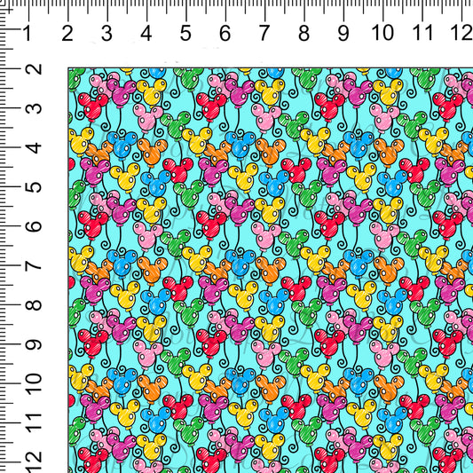Looney Mint Woven Retail Fabric
