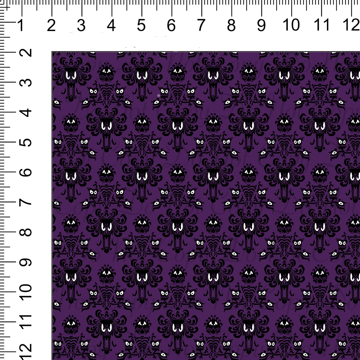 HM Wallpaper Grape Woven Retail Fabric