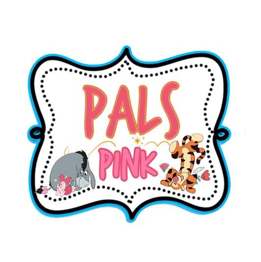 Pals Pink Woven Retail Fabric