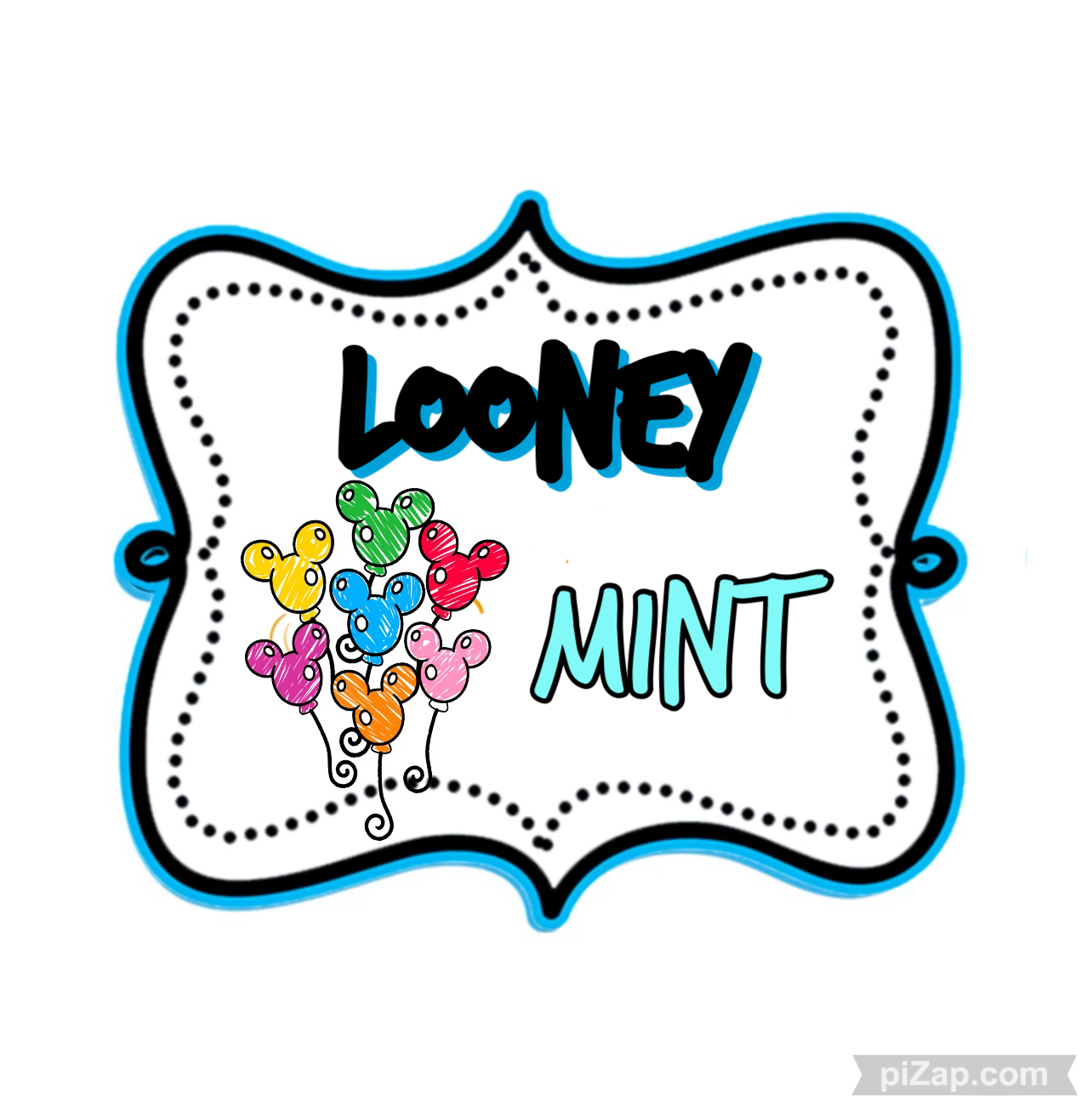 Looney Mint Woven Retail Fabric