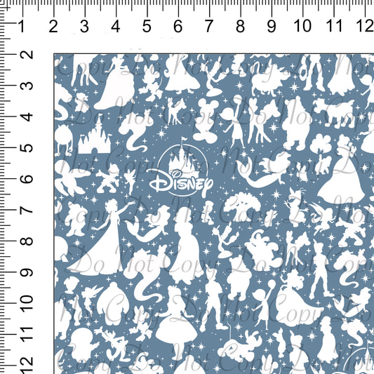 Silo Tissue Blue Woven Retail Fabric
