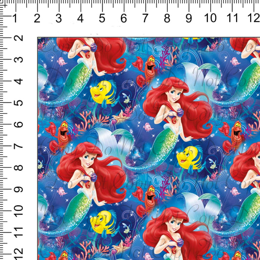Mermaid Woven Retail Fabric