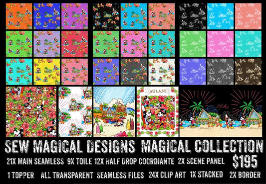 Aulani Sketch Magical Semi-Exclusive Design Collection