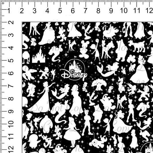 Silo Black Woven Retail Fabric