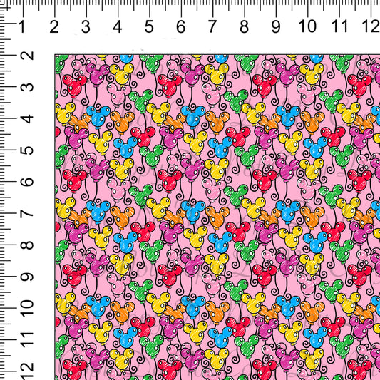 Looney Light Pink Woven Retail Fabric