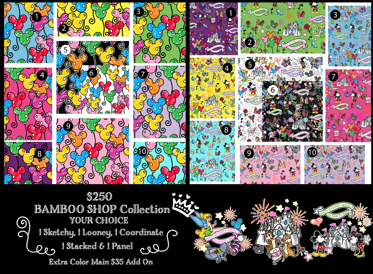 S&L Bamboo Semi-Exclusive Design Collection