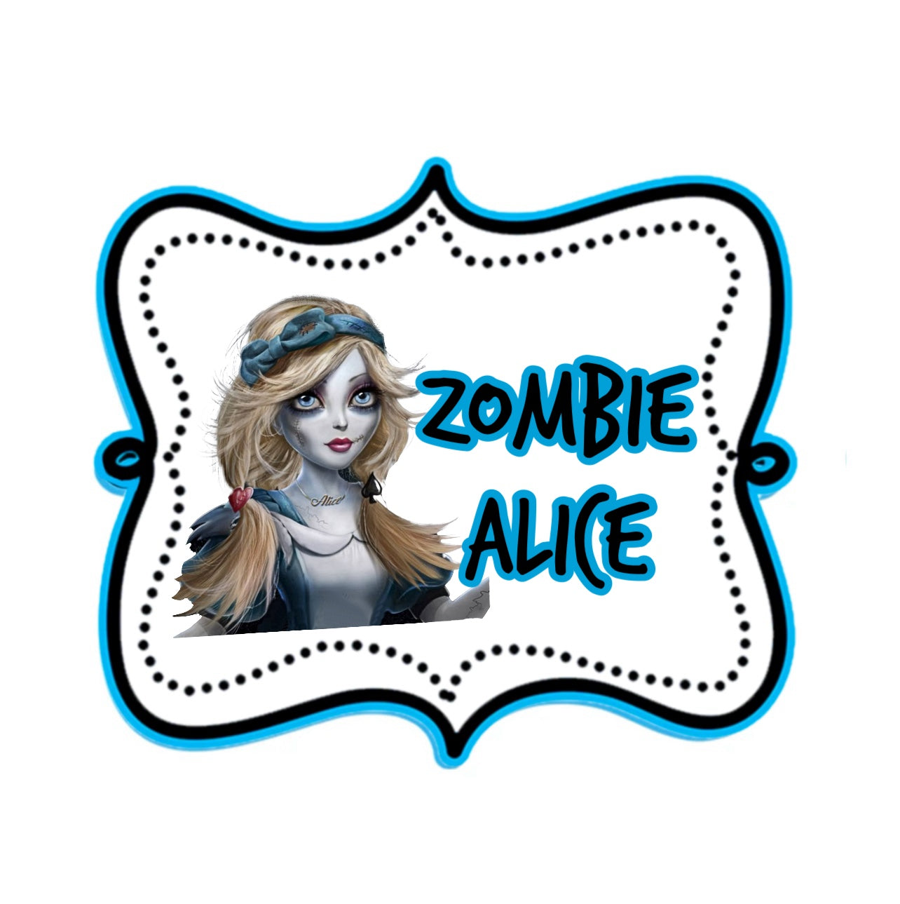 Zombie Alice Woven Retail Fabric