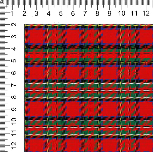 Woodland Tartan Plaid Woven Retail Fabric