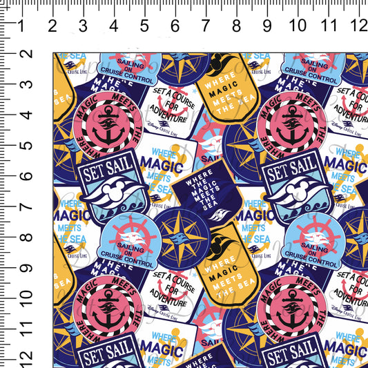 Luggage Tags Woven Retail Fabric